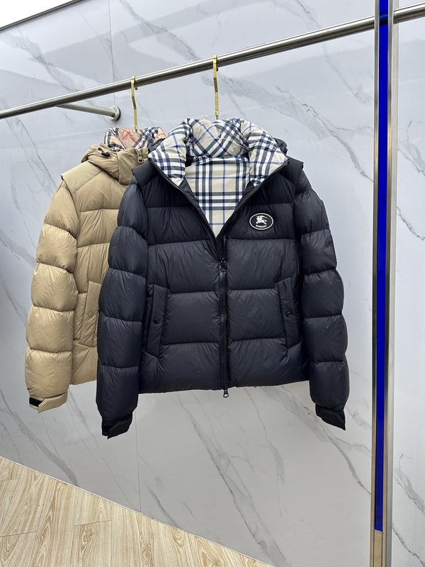 버버리秋冬 후드 다운 재킷 001-278157