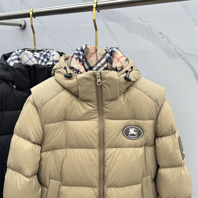 버버리 후드 다운 재킷 001-278158