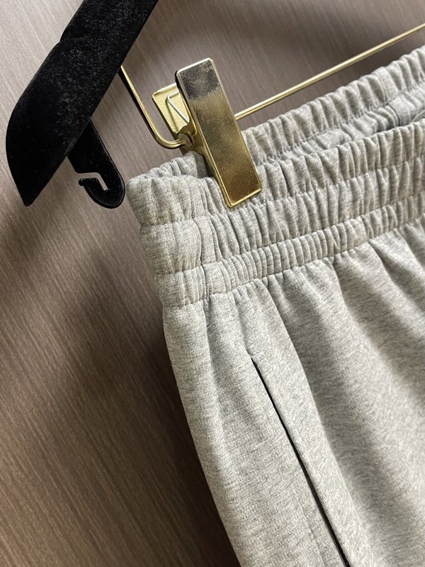 Celine 레터 자수 코튼 스웨트팬츠 001-278186