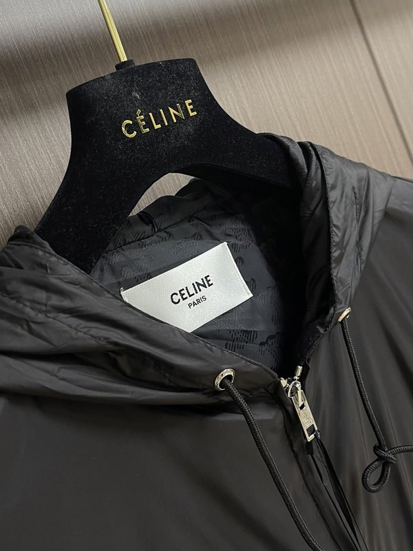 Celine 자수 후드 재킷 001-278194