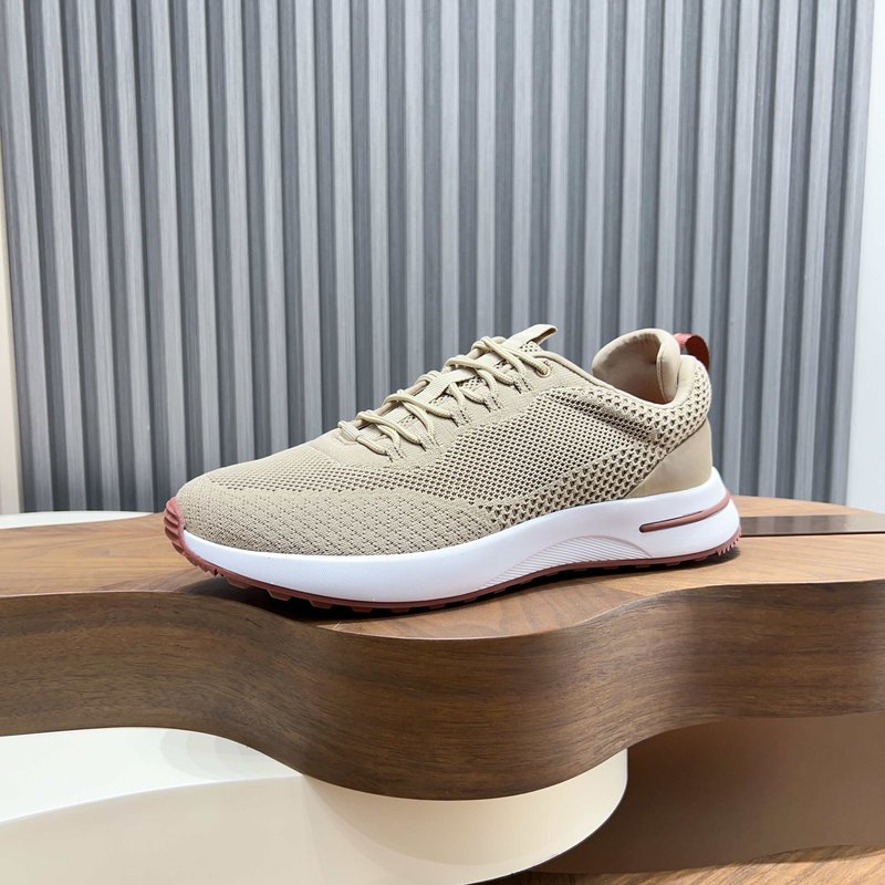 Loro Piana 가죽 캐주얼 운동화 남성 001-278384
