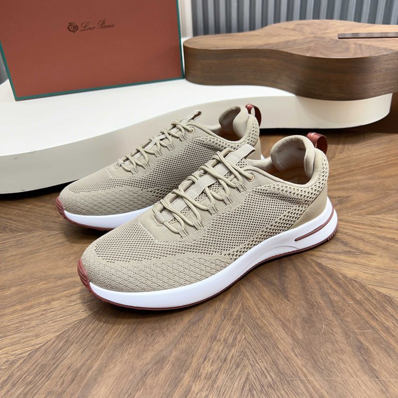 Loro Piana 가죽 캐주얼 운동화 남성 001-278384