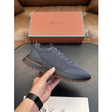 Loro Piana 검정색 니트 운동화 001-278399