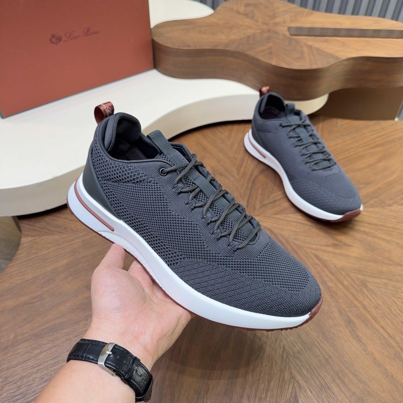 Loro Piana 니트 운동화 남성 001-278415