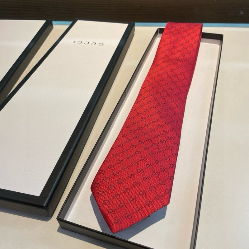 Gucci GG 로고 프린트 실크 넥타이 001-278466