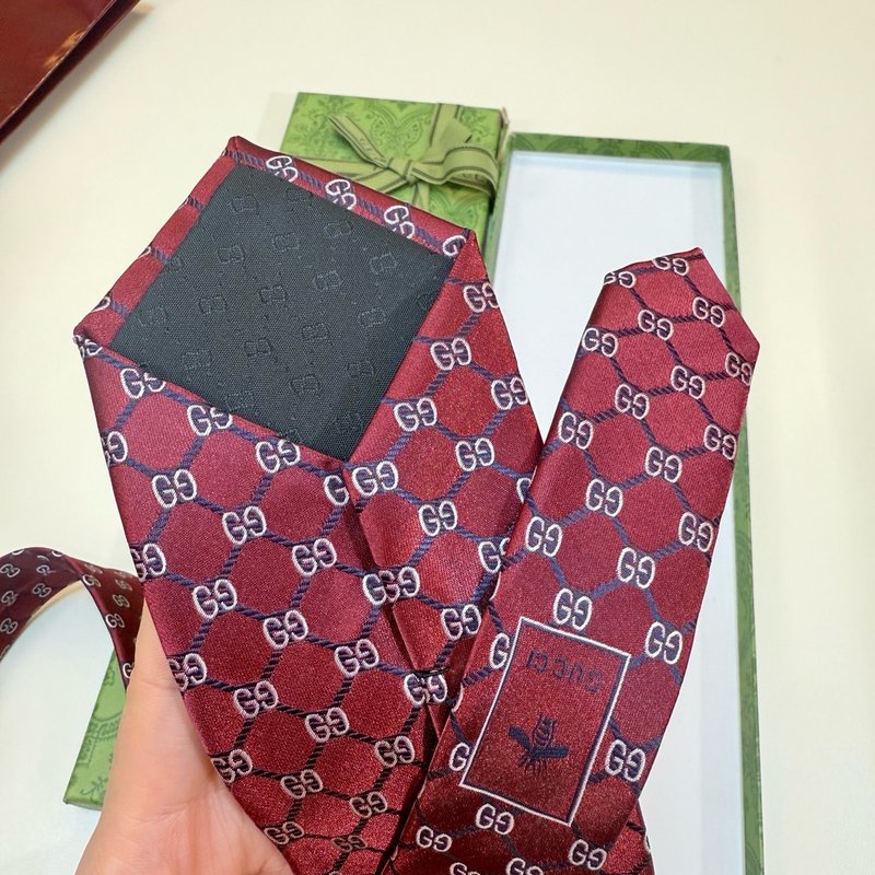 GUCCI 더블 G 자카드 넥타이 001-278472