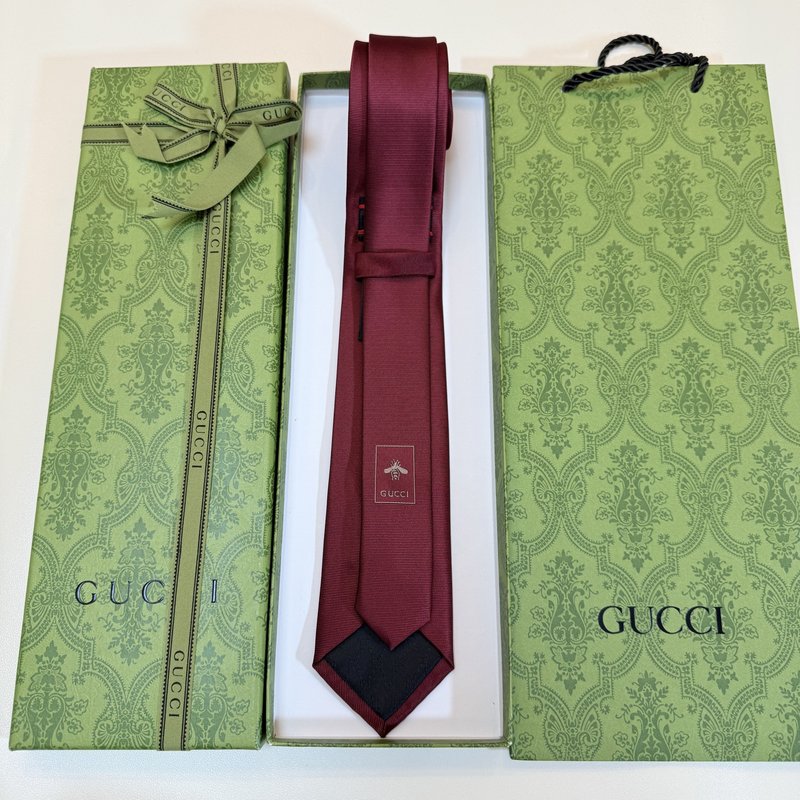GUCCI 구찌 말굽장식 남성 넥타이 실크 자카드 001-278476
