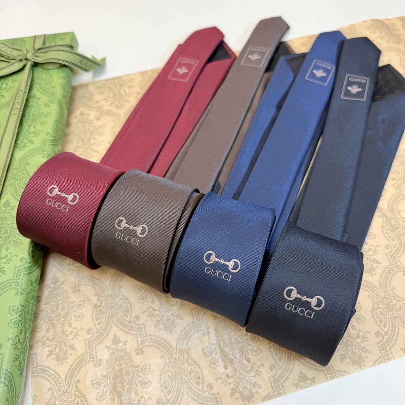 GUCCI 구찌 말굽장식 남성 넥타이 실크 자카드 001-278476