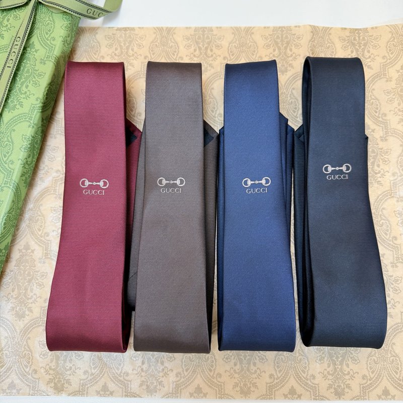 GUCCI 구찌 말굽장식 남성 넥타이 실크 자카드 001-278476