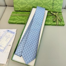 구찌 더블 G 모노그램 실크 넥타이 001-278484