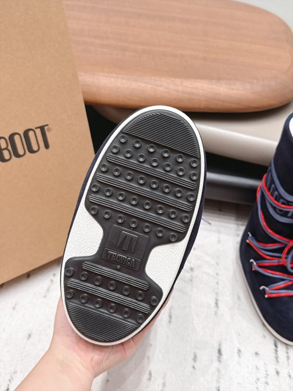 Moon Boot 커플 패밀리 스웨이드 스노우부츠 001-278557