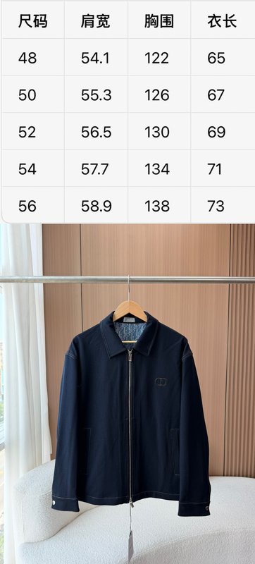 디오 진청색 캐주얼 재킷 001-278590