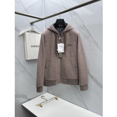 디올 2026 가을겨울 후드 자카드 재킷 001-278596