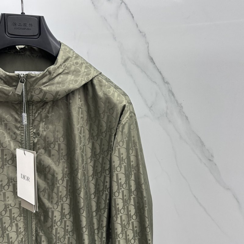 디올 남성 자카드 후드 재킷 001-278599
