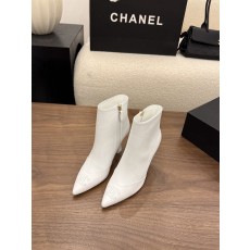 샤넬 스타일 하이힐 화이트 001-278627