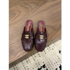 더블 C 메탈 버클 로퍼 와인색 001-278643