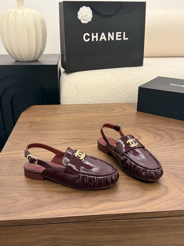 CHANL 더블 C 메탈 버클 로퍼 001-278648