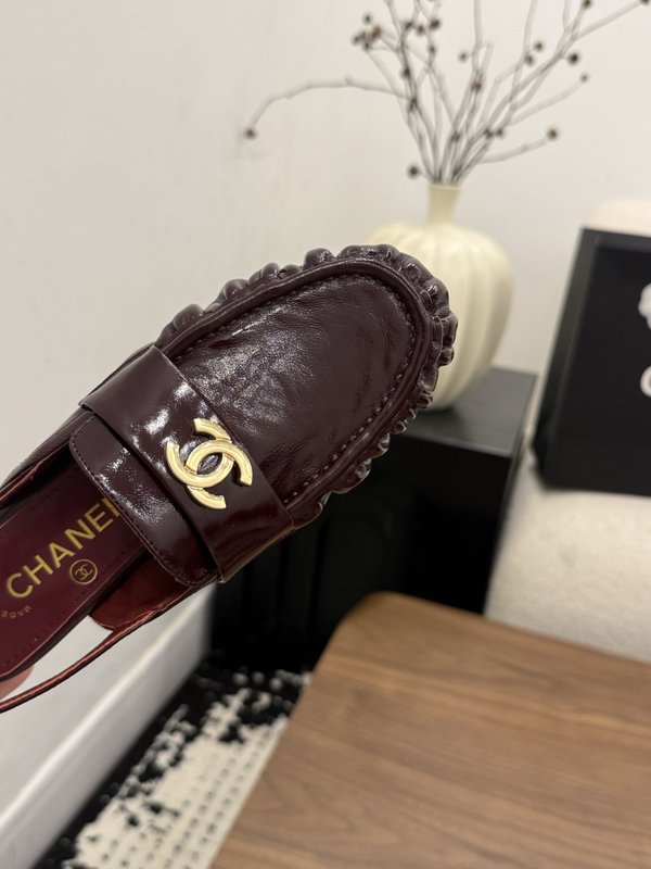 CHANL 더블 C 메탈 버클 로퍼 001-278656