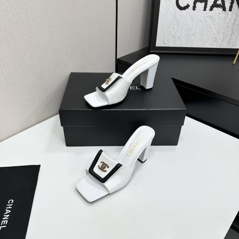샤넬 스퀘어토 굽 샌들 001-278657