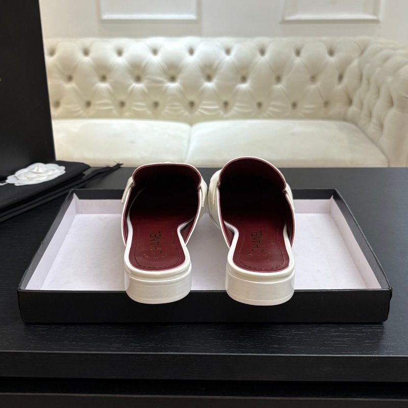 샤넬 빈티지 캉팡 진피 발레리나 플랫 슈즈 001-278660