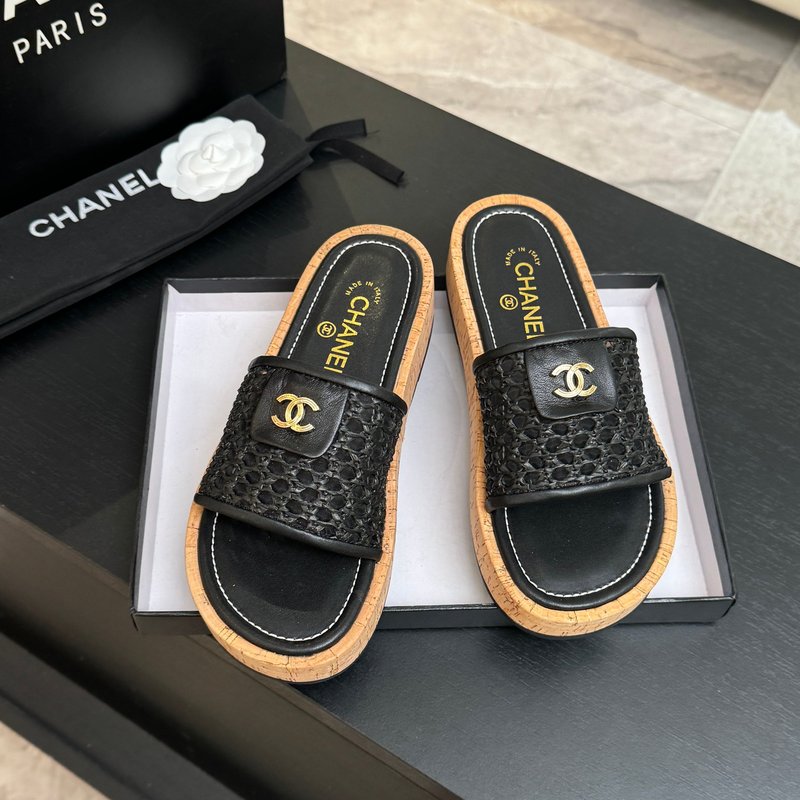 샤넬 클래식 플립 백팩 버클 니트 슬리퍼 001-278661