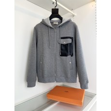 에르메스 가을겨울 지퍼 후드 니트 자켓 001-278705