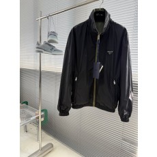 Prada Re-Nylon 스탠드칼라 양면 재킷 남성 001-278710