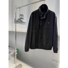 프라다 스탠드칼라 지퍼 재킷 남성 001-278722