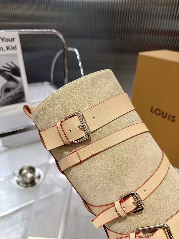 LV 레트로 레이스업 하이탑 부츠 001-278732