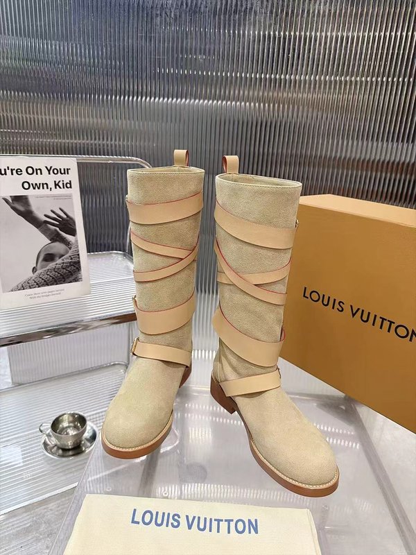 LV 레트로 레이스업 하이탑 부츠 001-278732