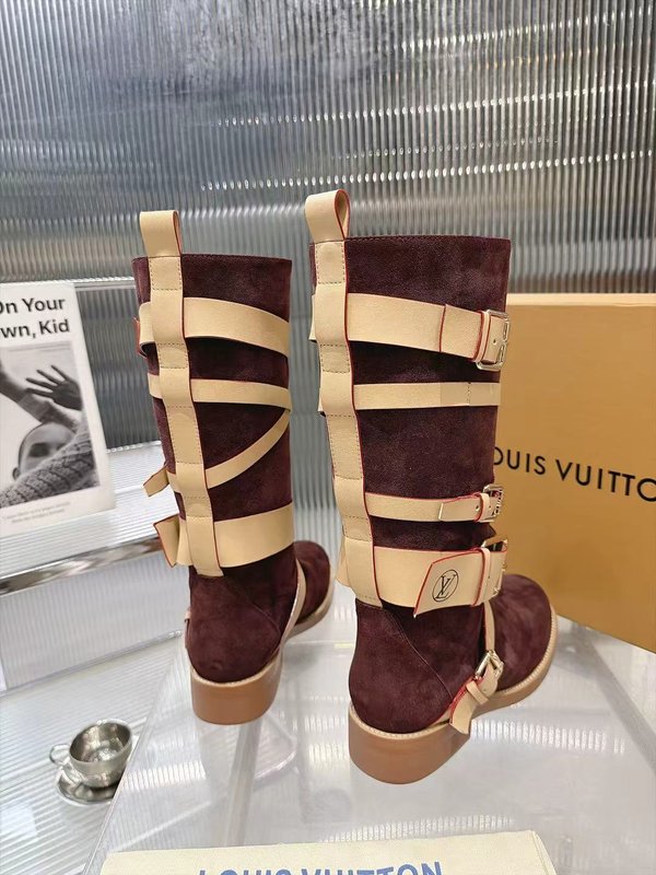 LV 레트로 레이스업 하이탑 부츠 001-278733