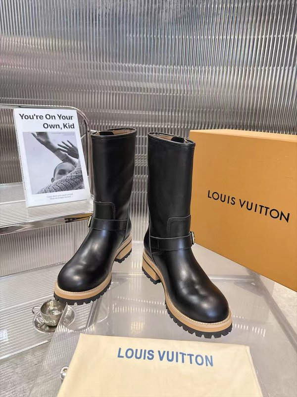 LV Timberland 콜라보 8인치 워크부츠 블랙 001-278740
