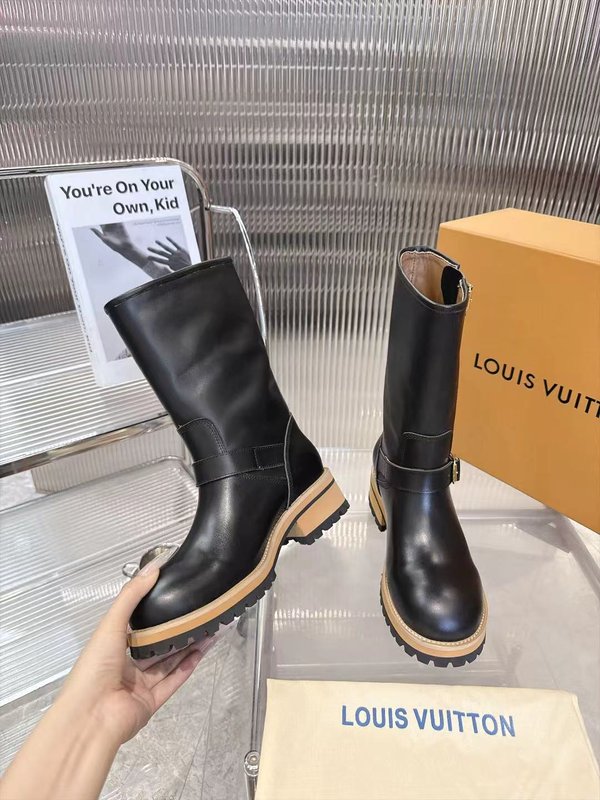 LV Timberland 콜라보 8인치 워크부츠 블랙 001-278740