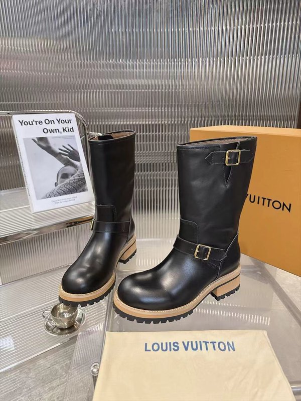 LV Timberland 콜라보 8인치 워크부츠 블랙 001-278740