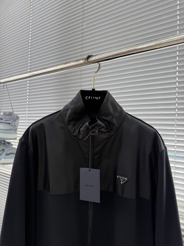 면 나일론 혼방 자켓 001-278749