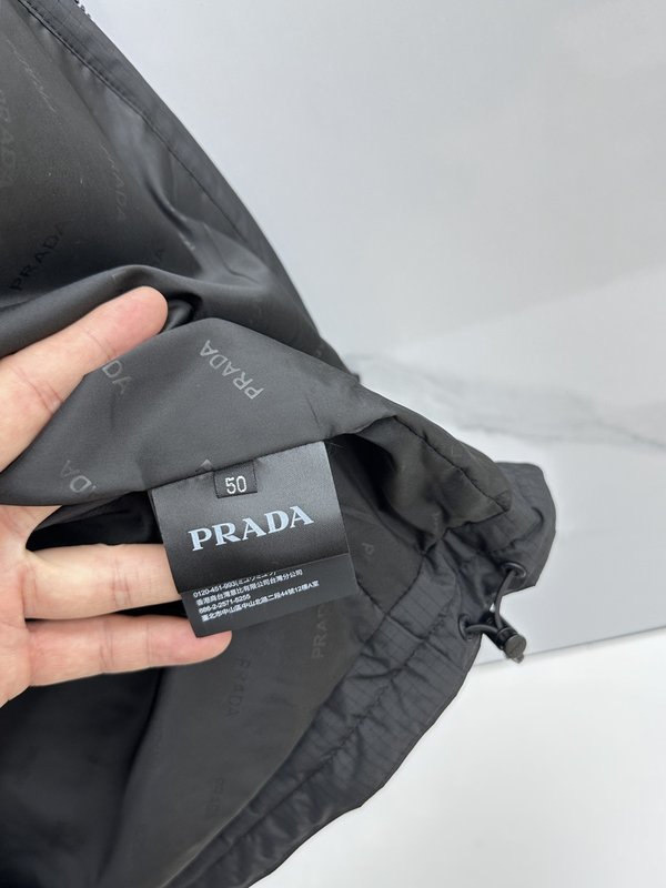 프라다 후드 누빔 자켓 001-278752