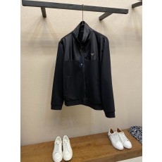 프라다 코튼 혼방 나일론 재킷 001-278758