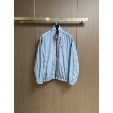 Prada 지퍼 트림 스탠드칼라 자켓 001-278770