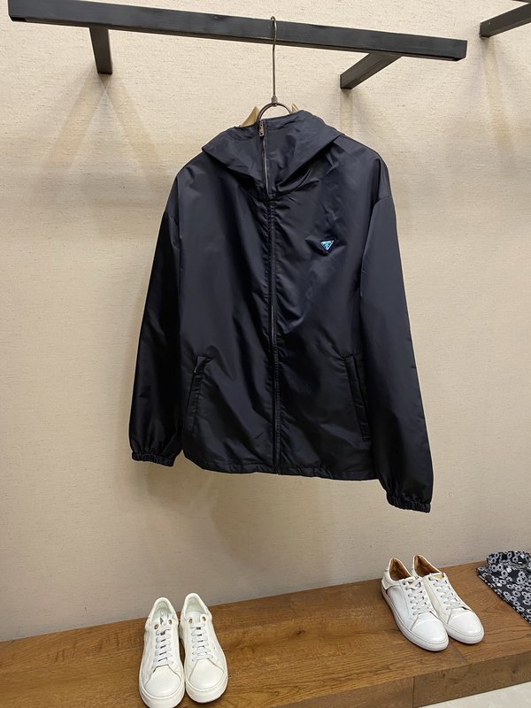 Prada 남성 로고 장식 자켓 001-278772