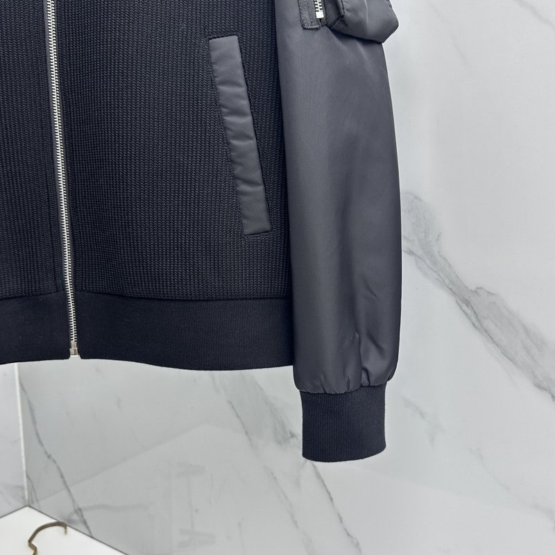 Prada 프라다 스탠드칼라 니트 재킷 001-278785
