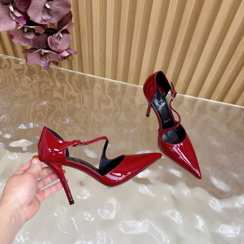 Christian Louboutin 레드솔 하이힐 001-278803