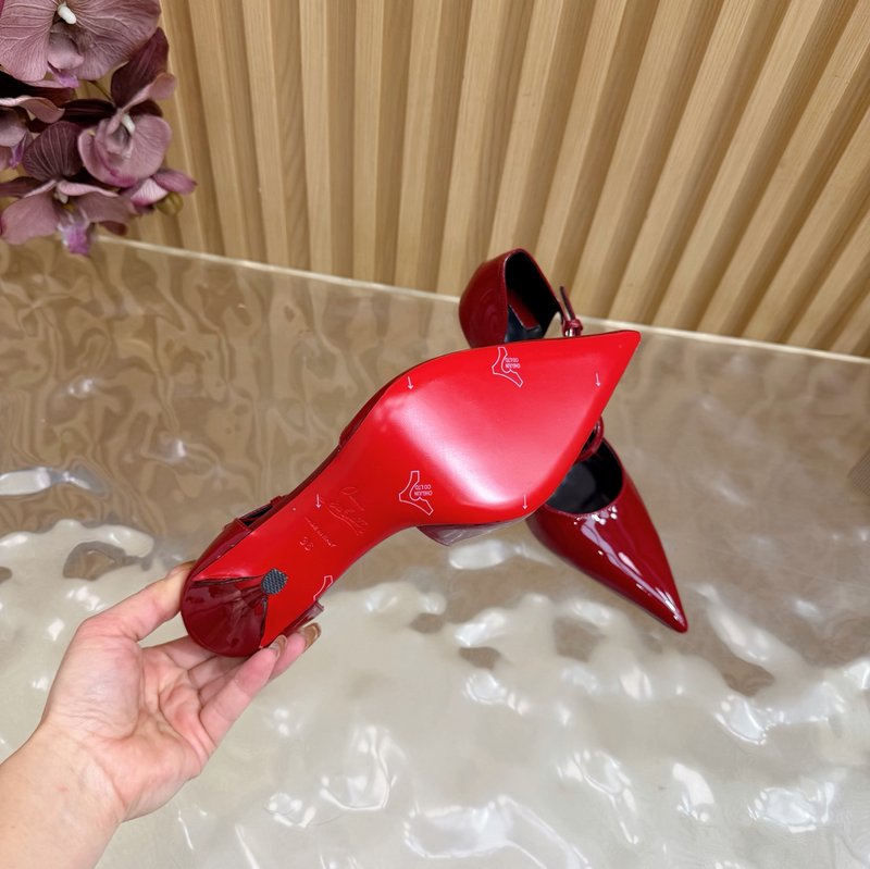 Christian Louboutin 레드솔 하이힐 001-278803