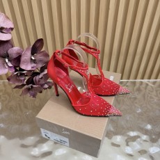 레드 바닥 하이힐 샌들 001-278810