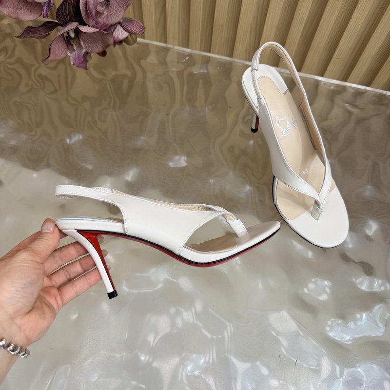 CL 레드솔 하이힐 샌들 001-278818