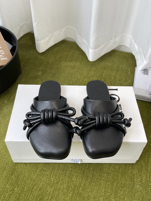 LOEWE 로에베 레트로 반슬리퍼 001-278881
