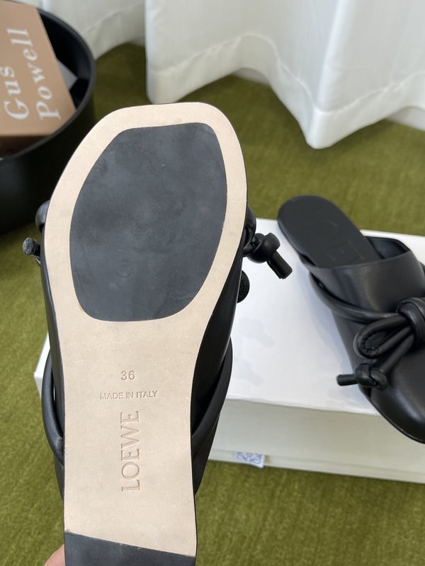 LOEWE 로에베 레트로 반슬리퍼 001-278881