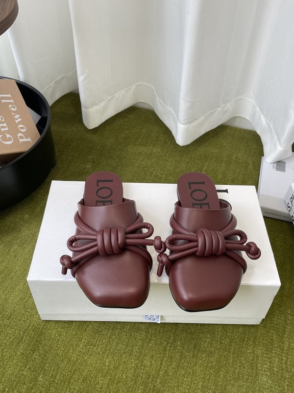 LOEWE 복고 반슬리퍼 001-278886