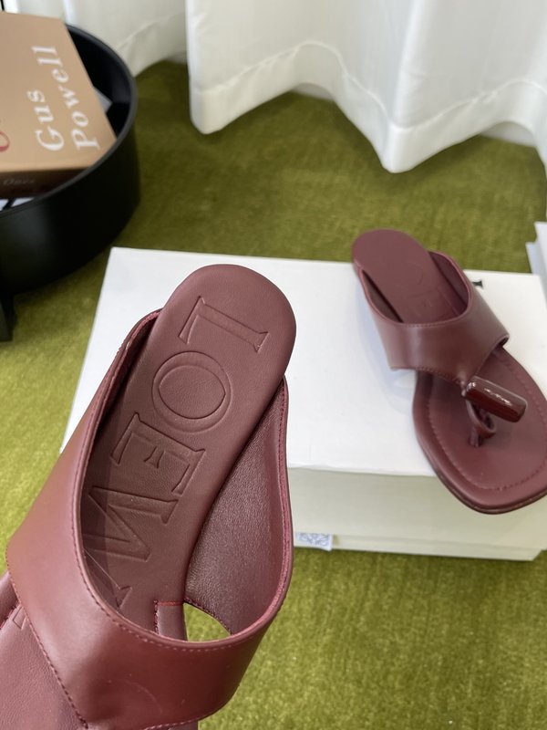 LOEWE Toggle 버클 슬리퍼 001-278887