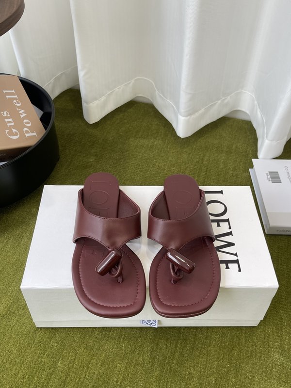 LOEWE Toggle 버클 슬리퍼 001-278887