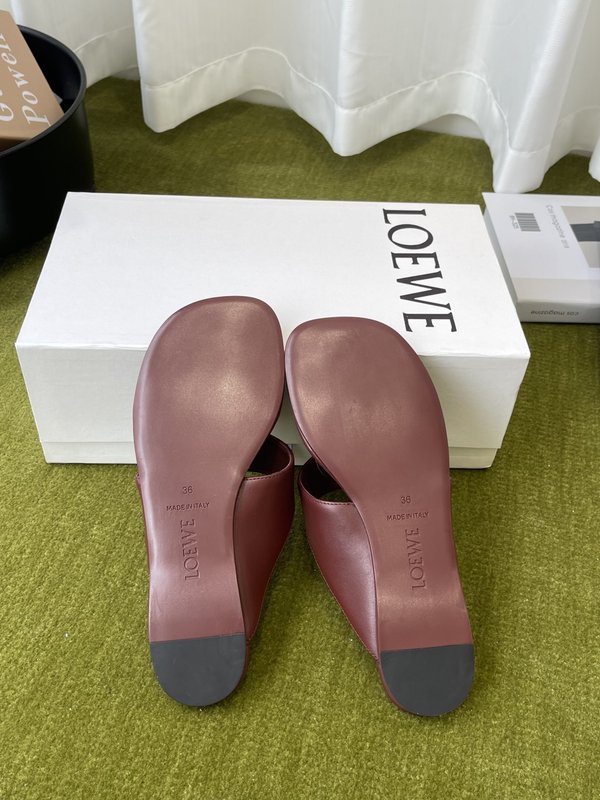 LOEWE Toggle 버클 슬리퍼 001-278887